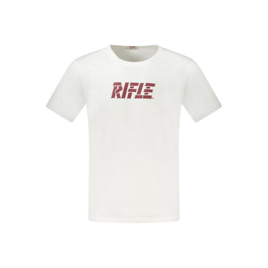 Bianco Cotton Uomo T-Shirt
