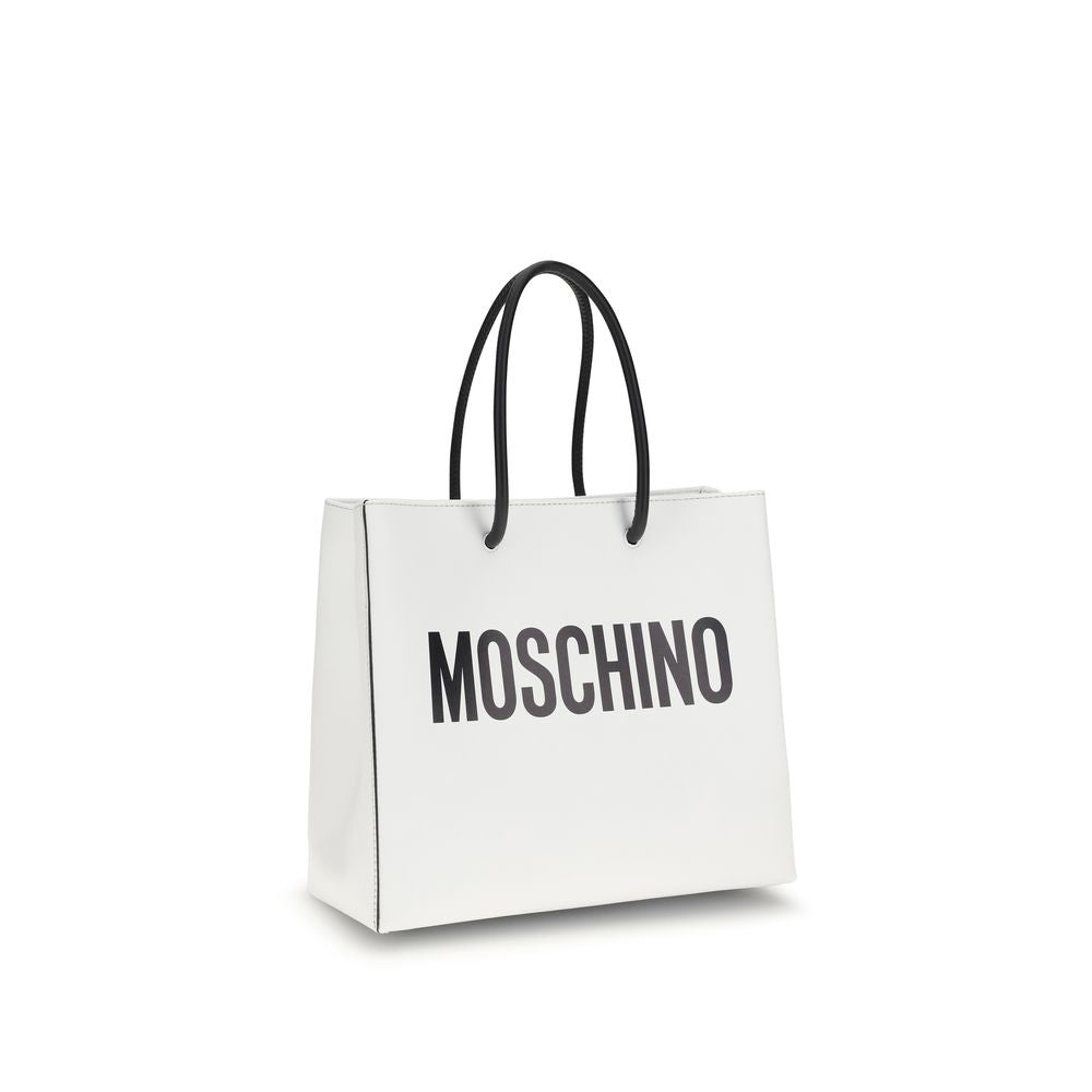 White Calf Leather Bos Taurus Handbag