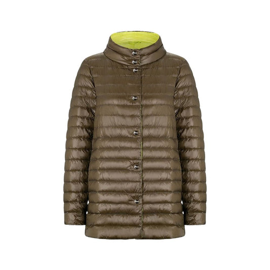 Bicolor Polyamide Coat