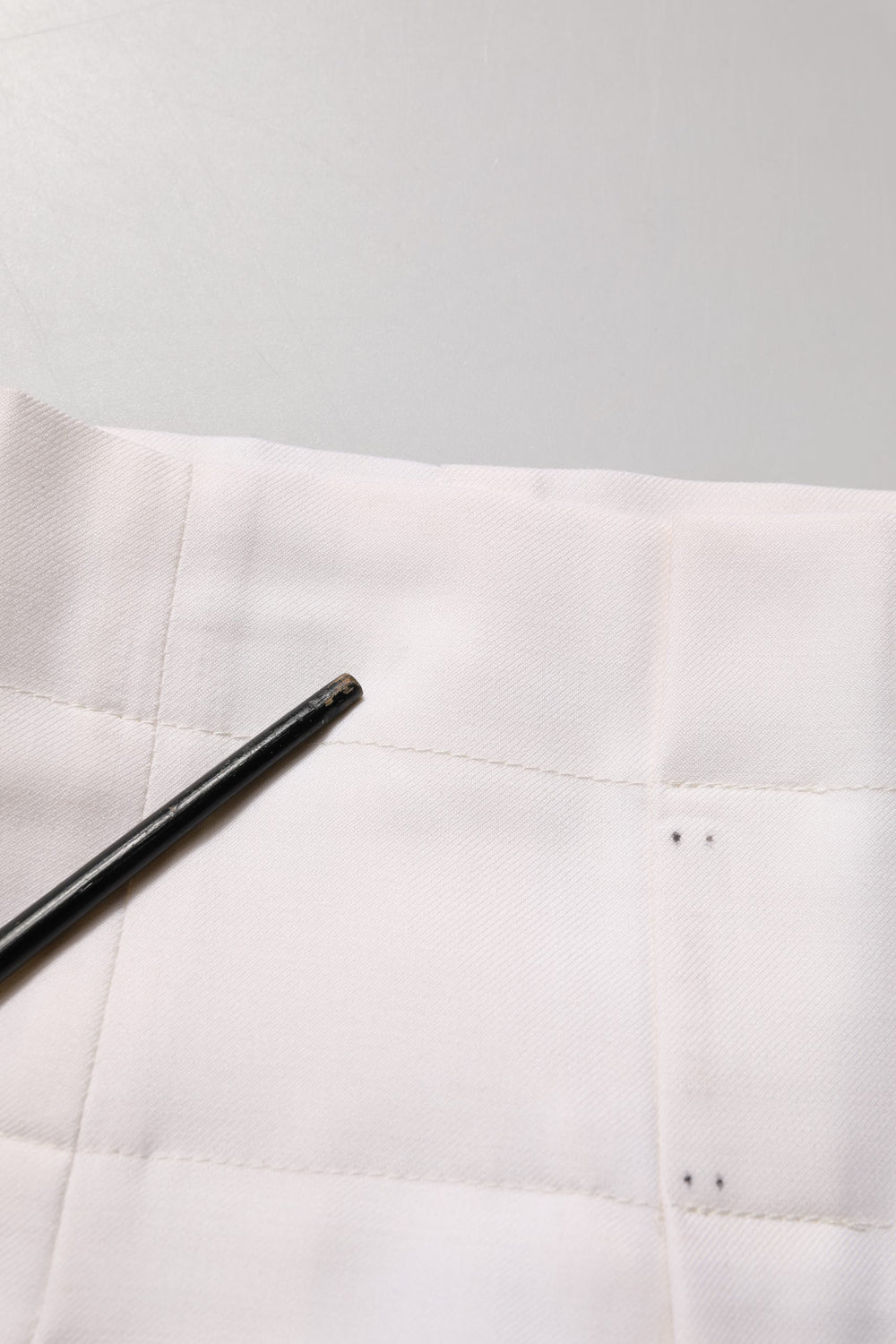 White Skinny High Waist Chino Cropped Trouser Pants