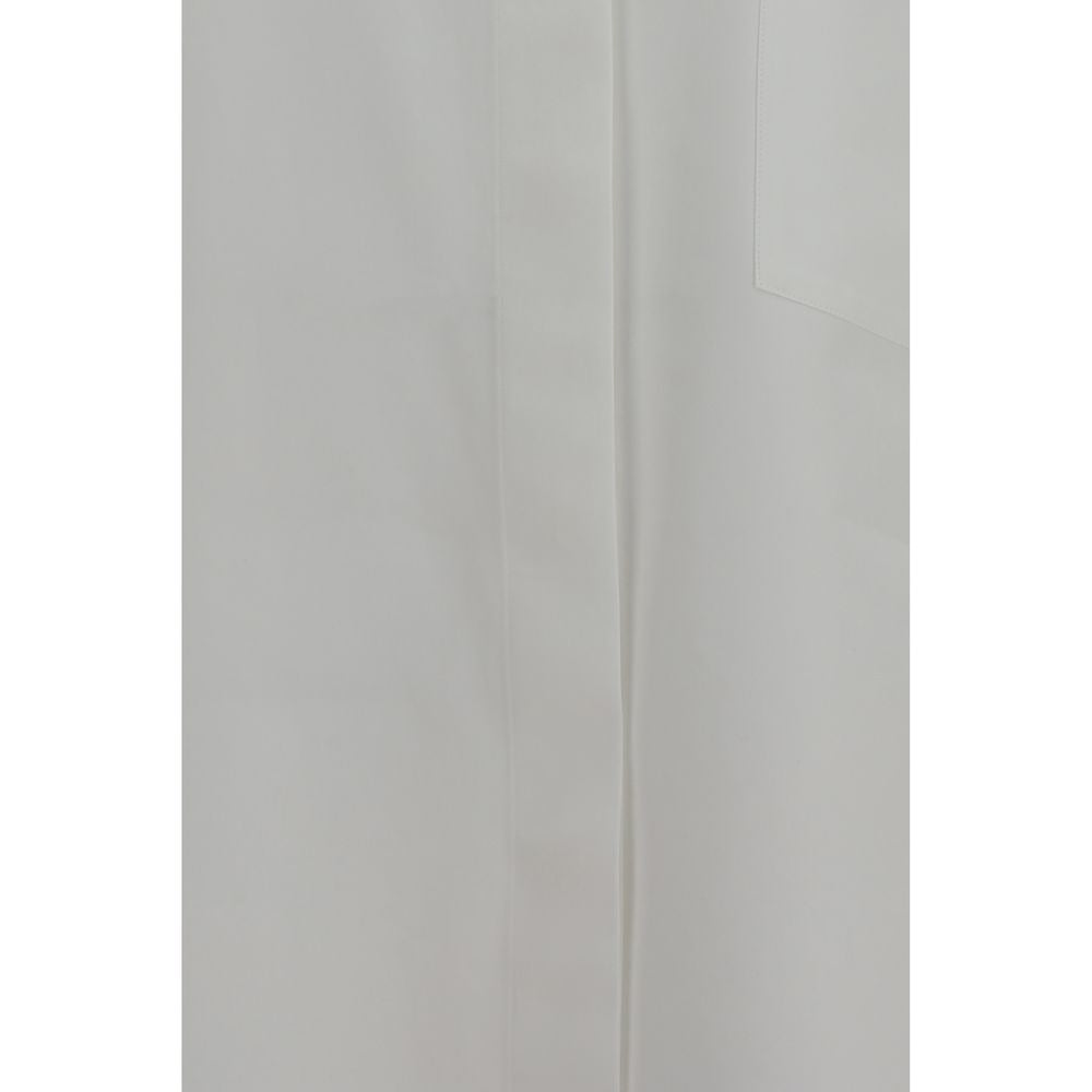 White Cotton Dress Shirt
