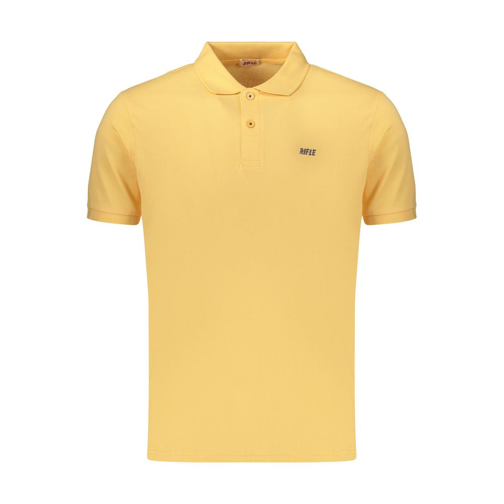 Orange Cotton Men's Polo