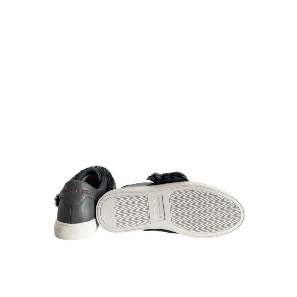 Grey Rubber Women Sneaker