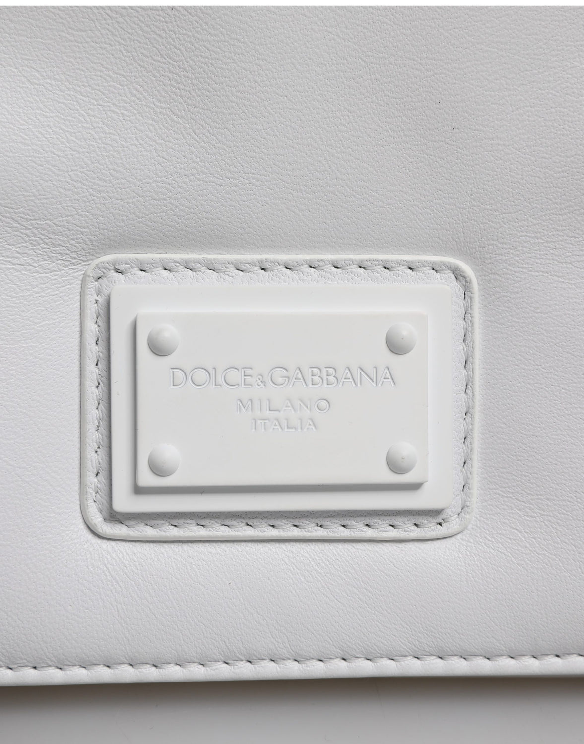 White Logo Plaque Crossbody Shoulder Borse Women Bag