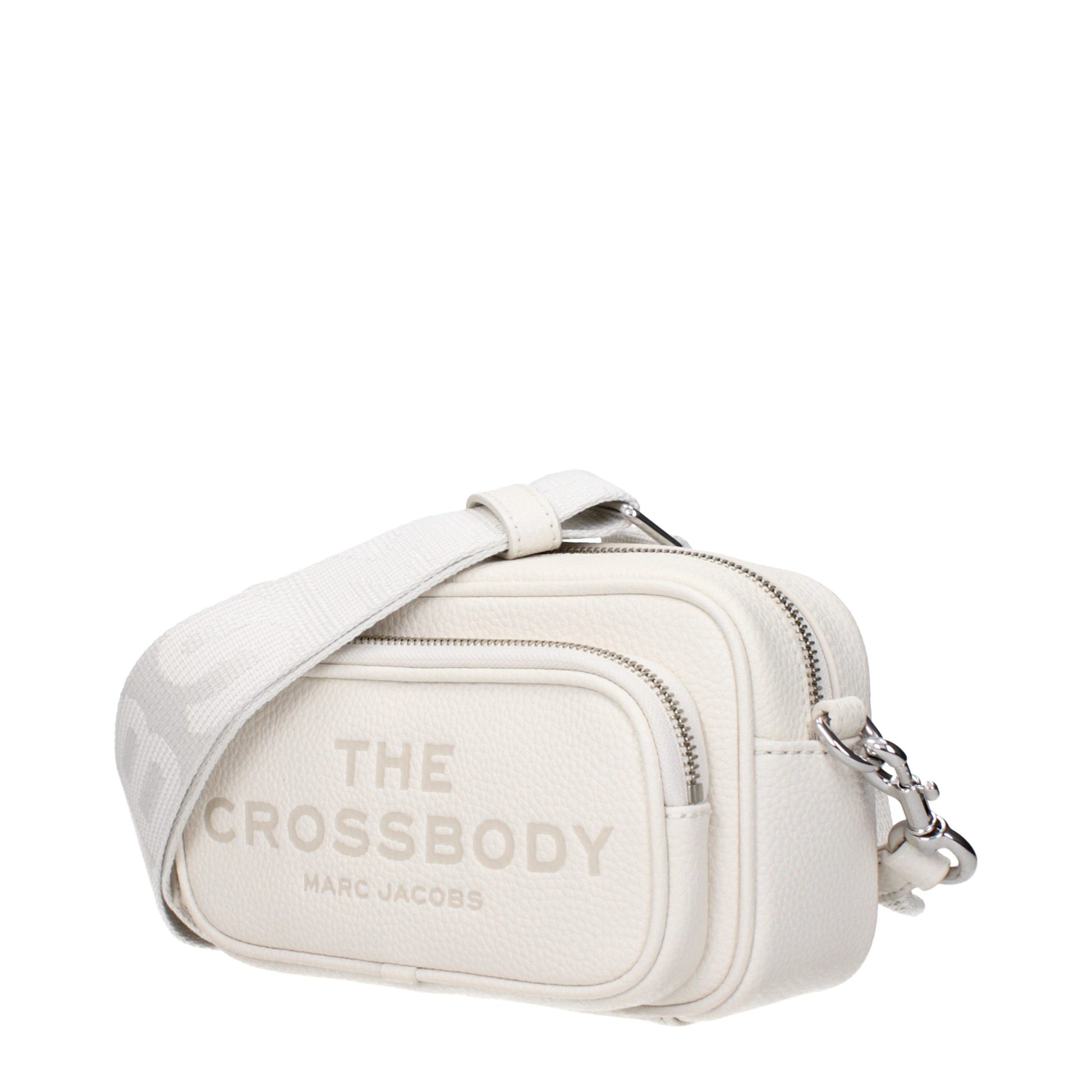 White Leather Crossbody Bag