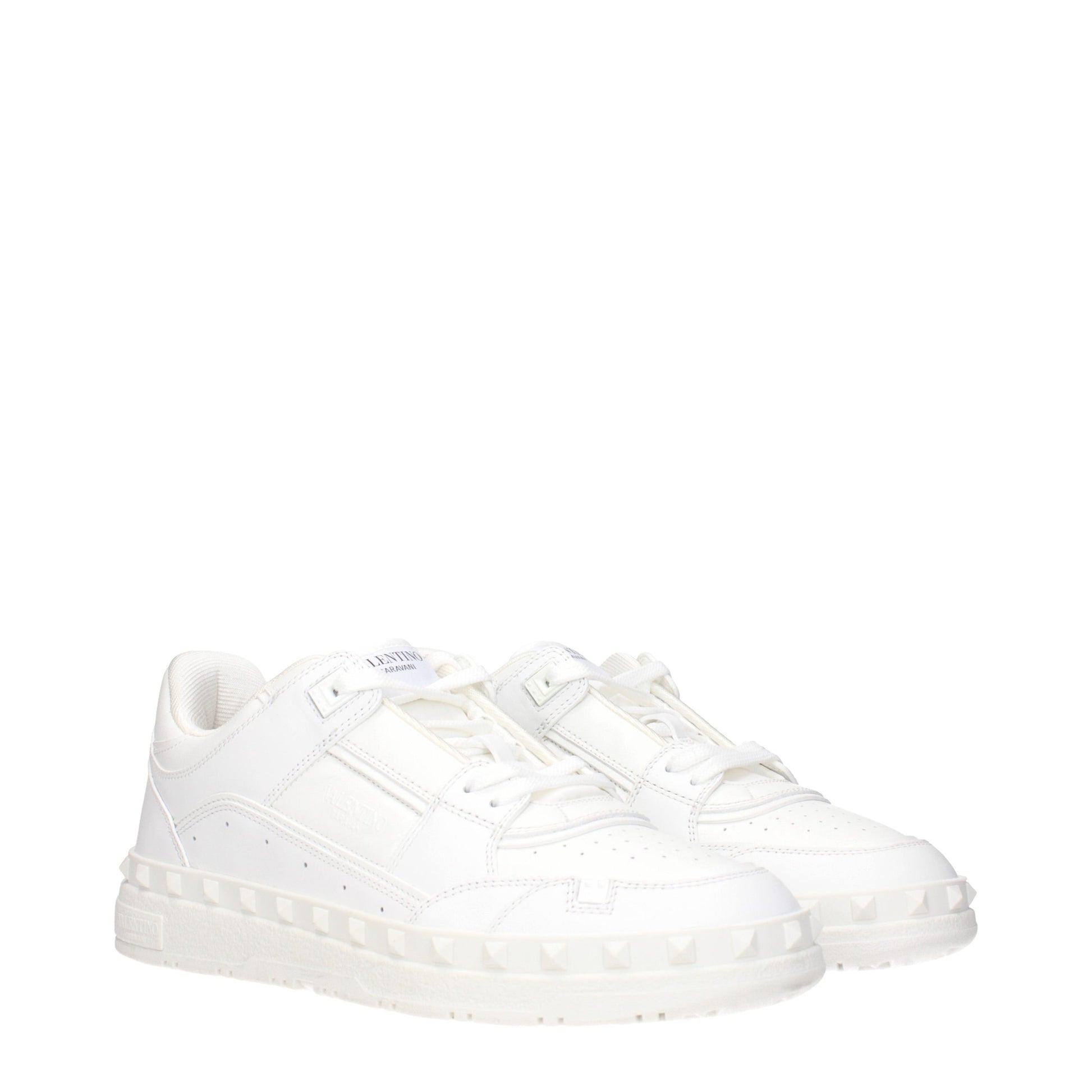 White Leather Sneakers