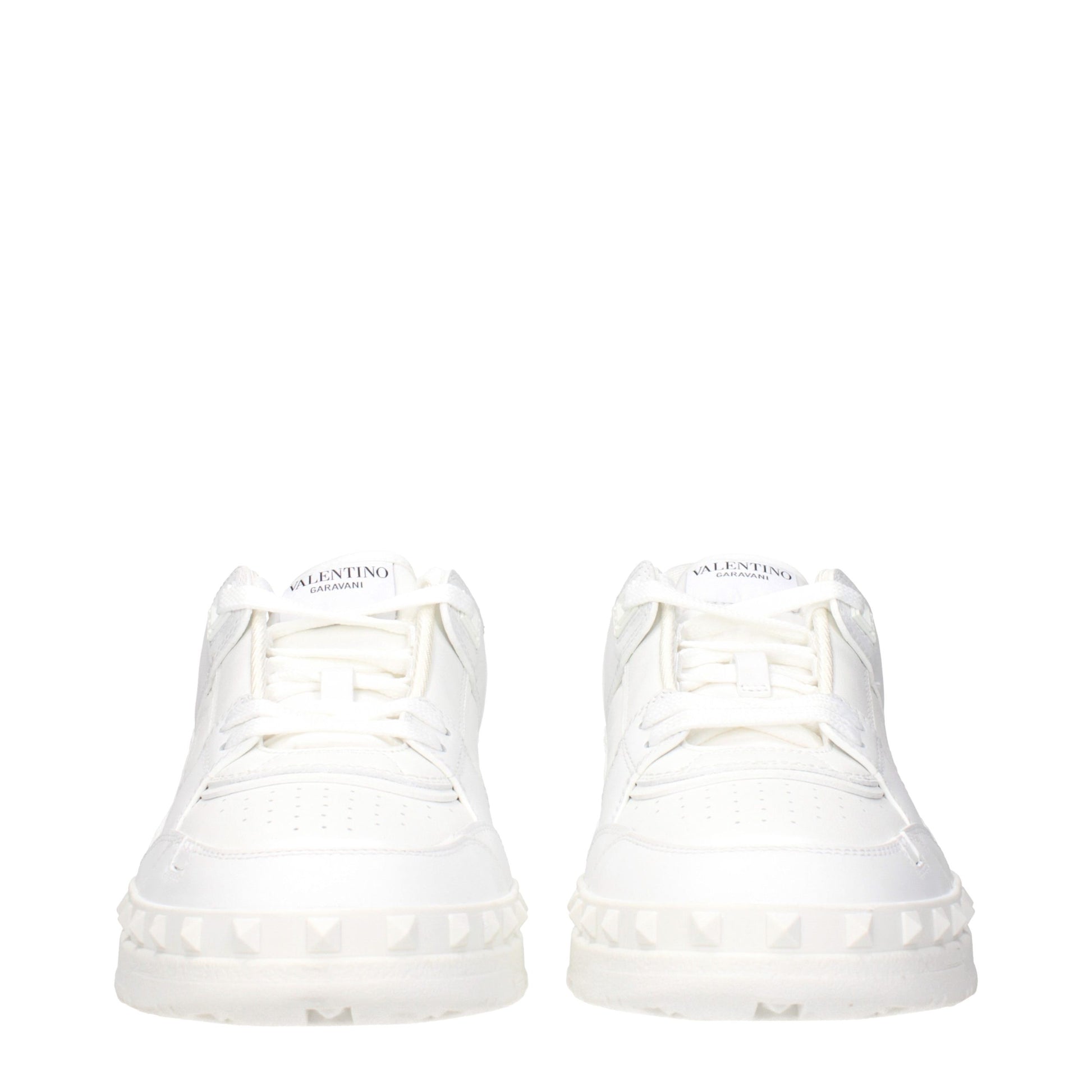 White Leather Sneakers
