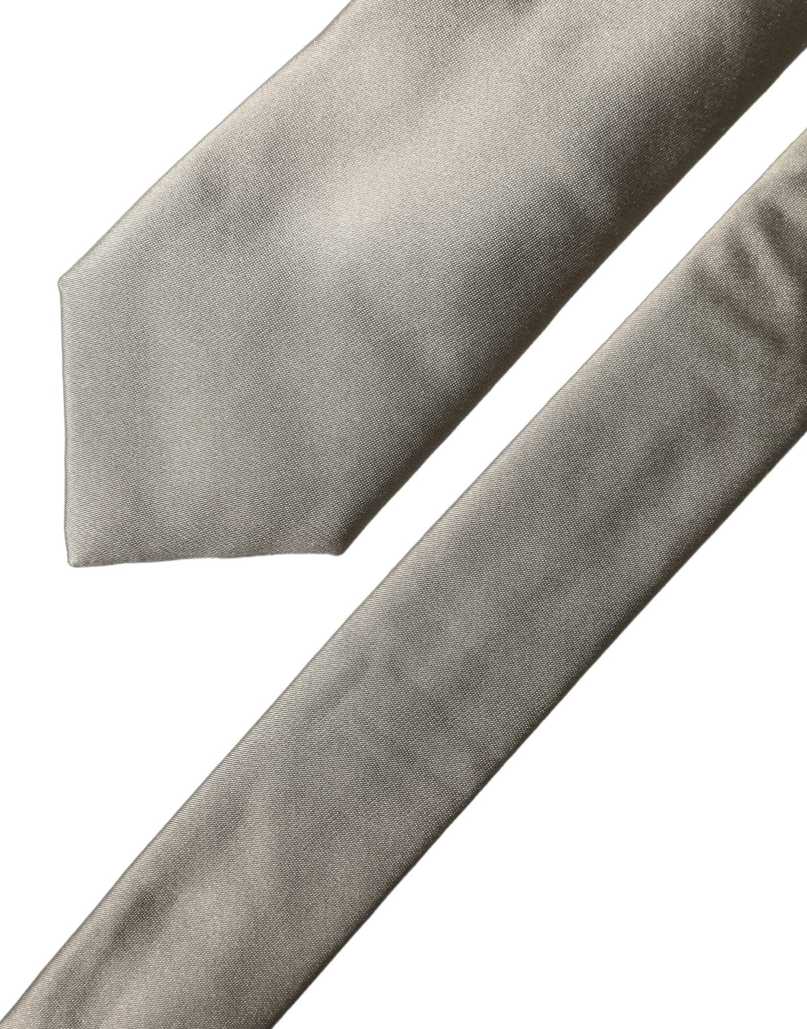 White Tattoo Floral Silk Adjustable Men Tied Necktie Tie