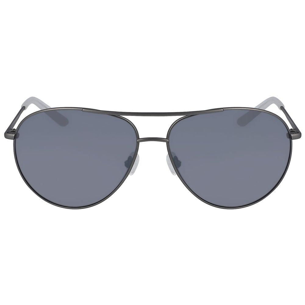 Gray Metal Sunglasses