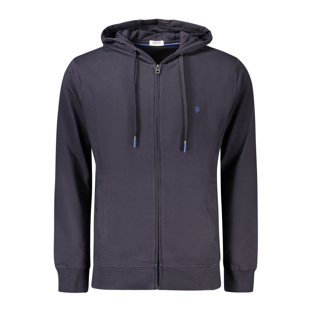 Blue Cotton Men's Sweatshirt