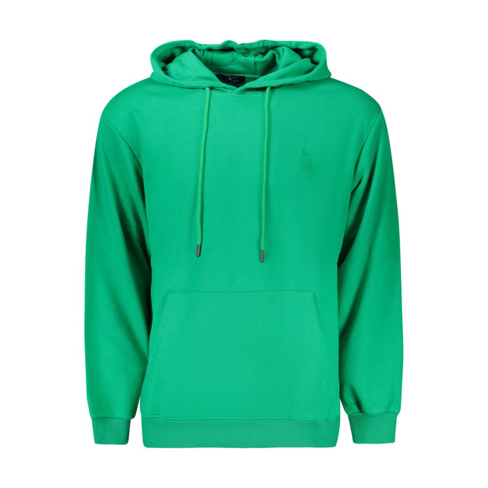 Green Cotton Men's Sweatshirt