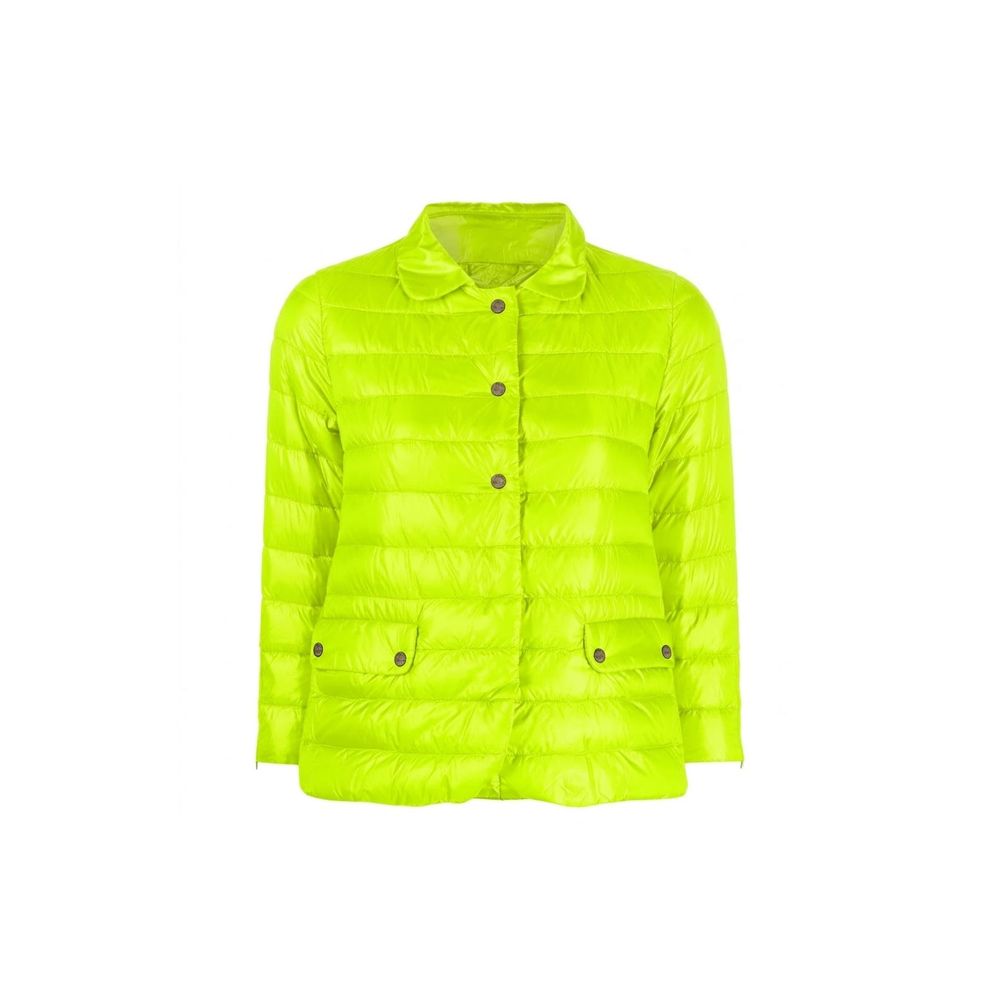 Bicolor Polyamide Full-Length Jacket