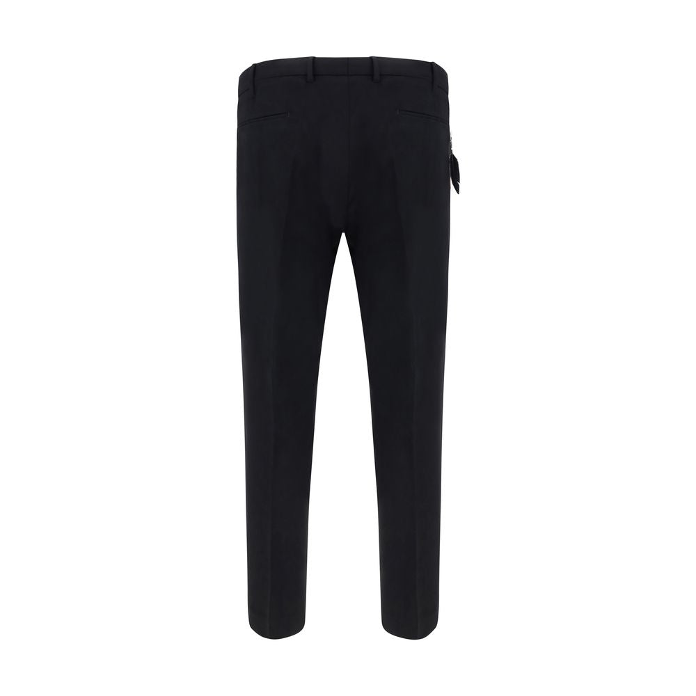 Black Elastane Dress Pants