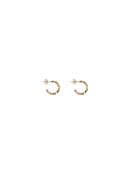 Gold Brass Earrings