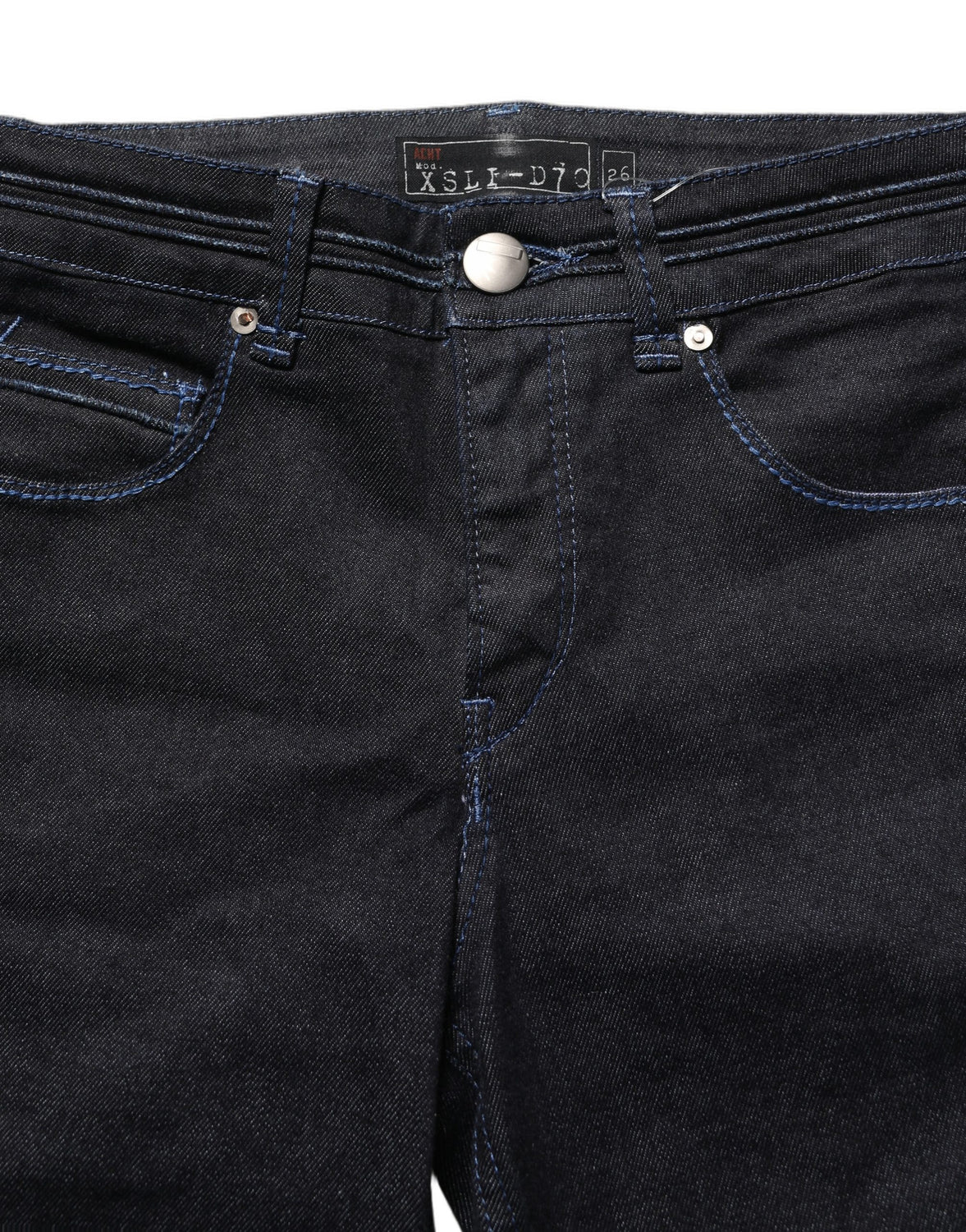 Black Cotton Stretch HighWaist Skinny Denim Trouser Jeans