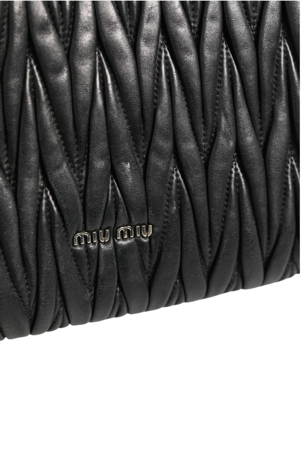 Confidential Matelasse Leather Flap Shoulder Bag