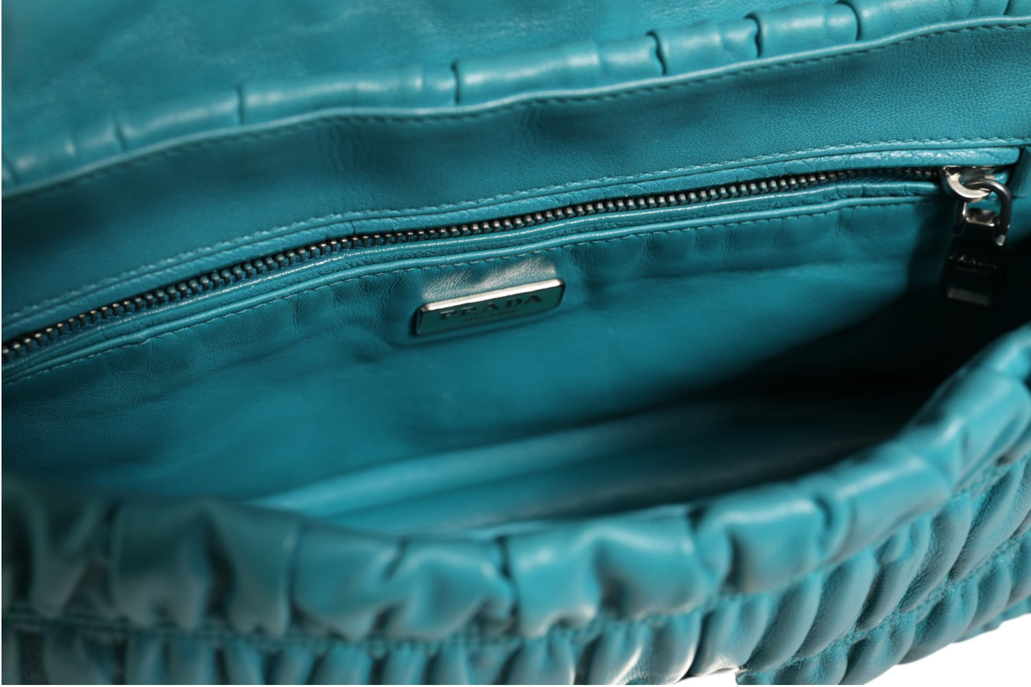 Nappa Gaufre Flap Bag