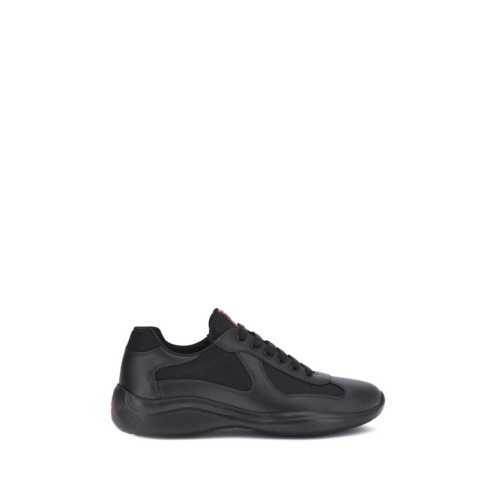 Black Polyamide Sneakers