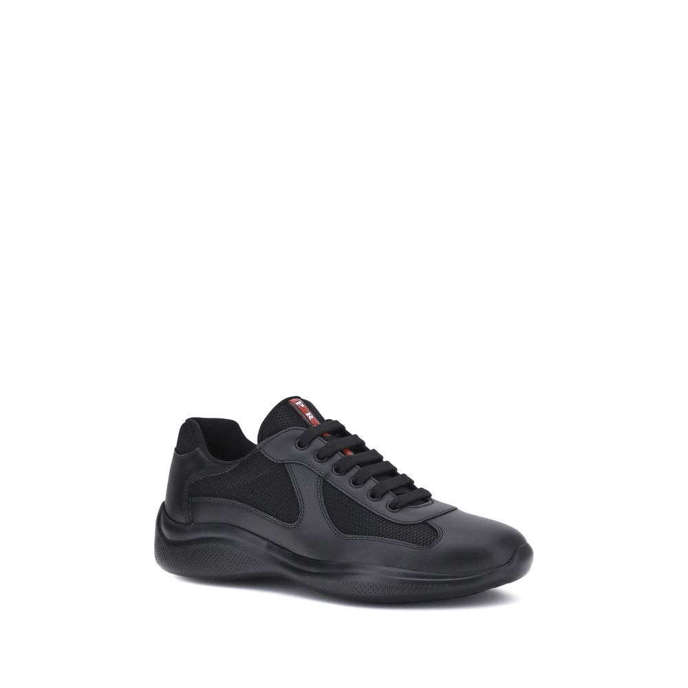 Black Polyamide Sneakers