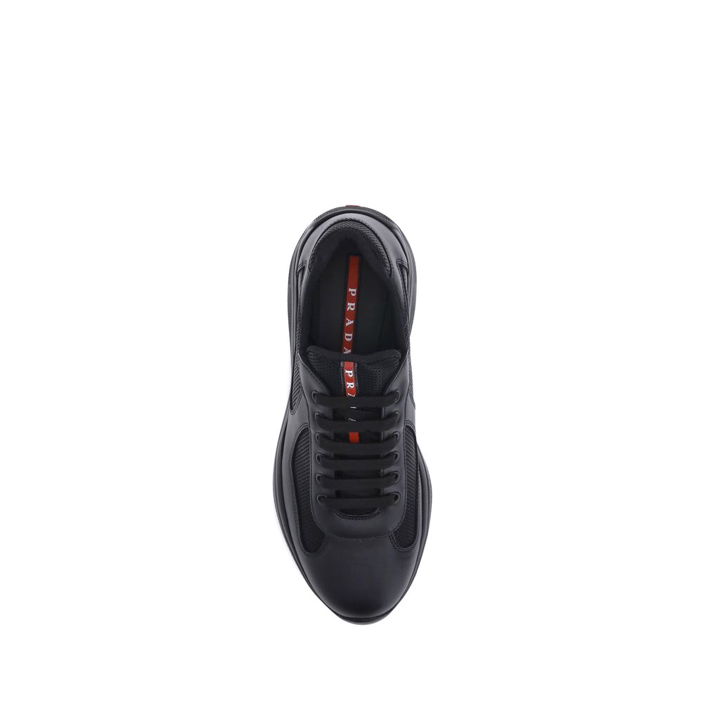 Black Polyamide Sneakers