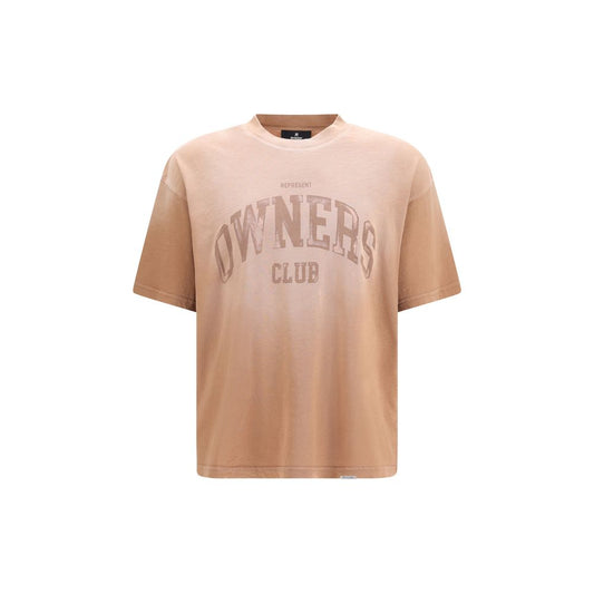Brown Cotton T-Shirt