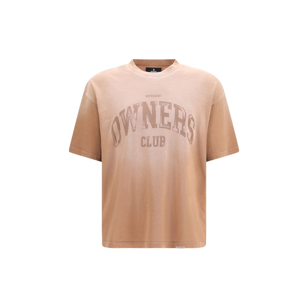 Brown Cotton T-Shirt
