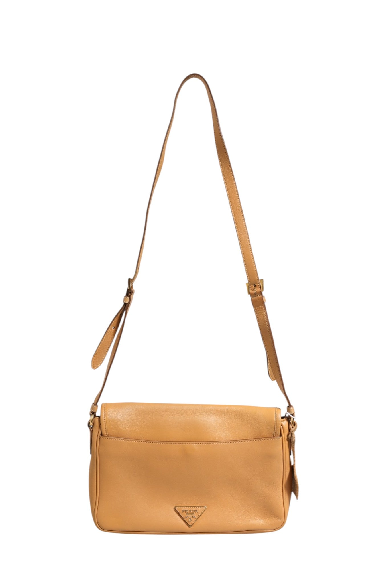 Sidonie Beige Pebble Leather shoulder bag