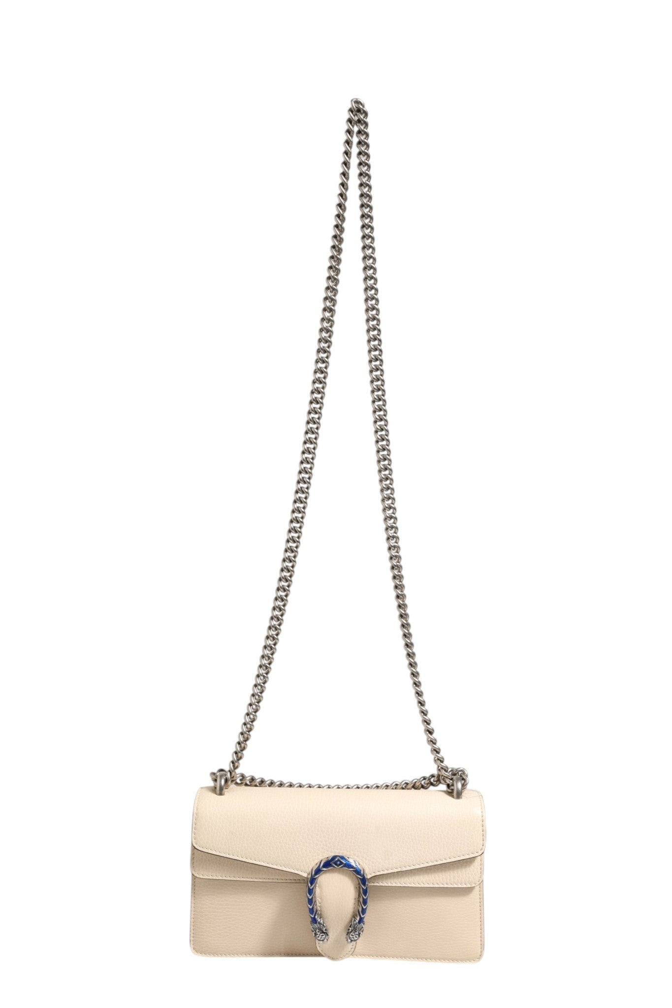 Dionysus White Leather Handbag