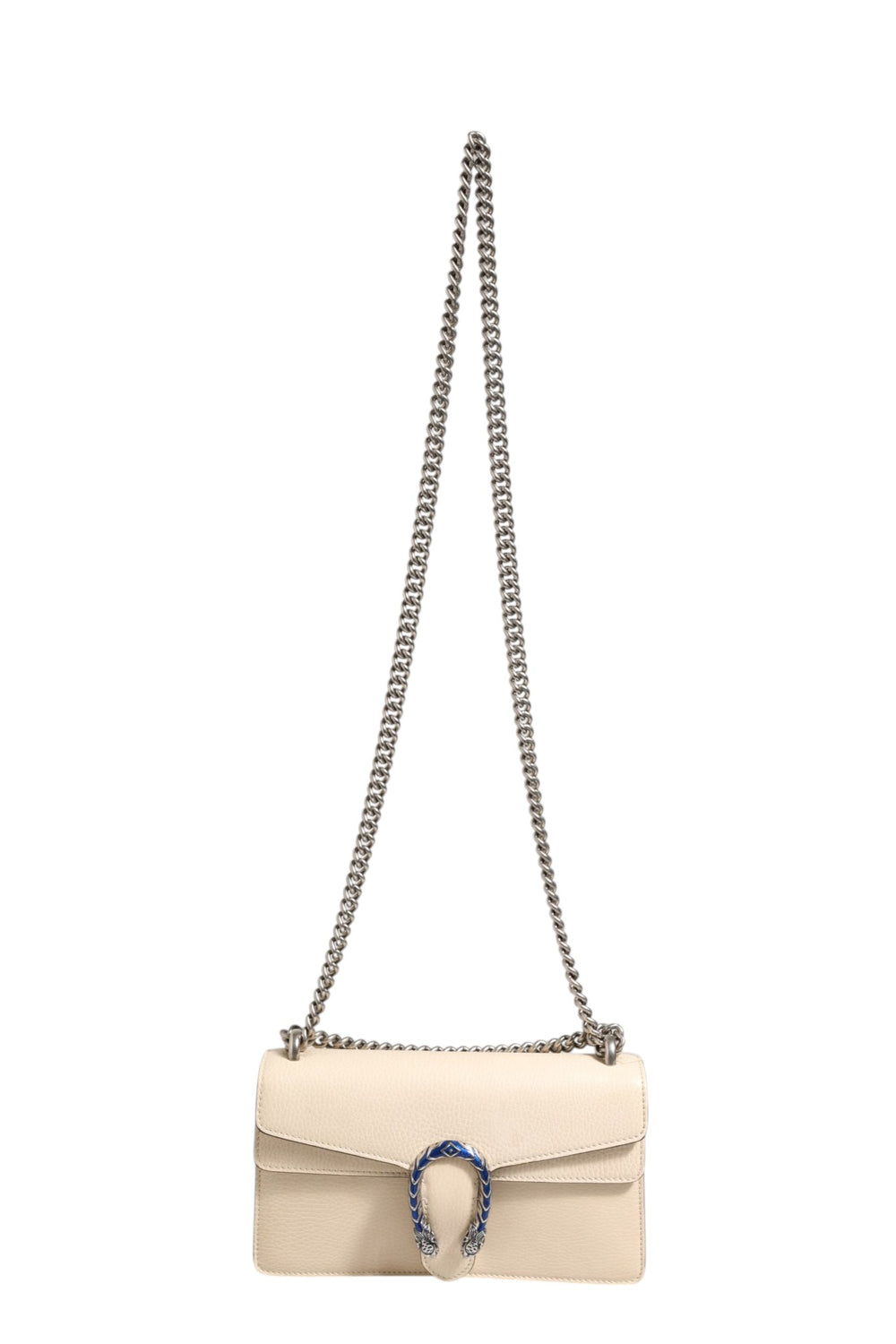 Dionysus White Leather Handbag