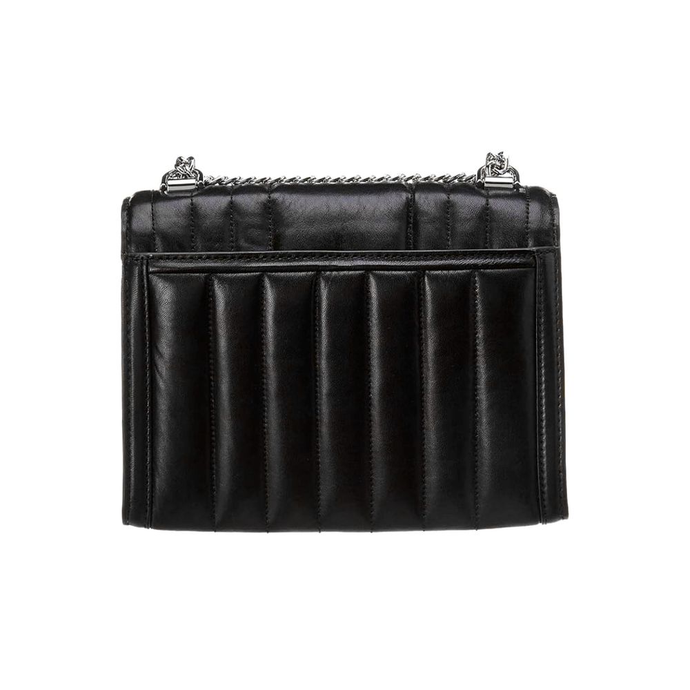 Black Fur Shoulder Bag