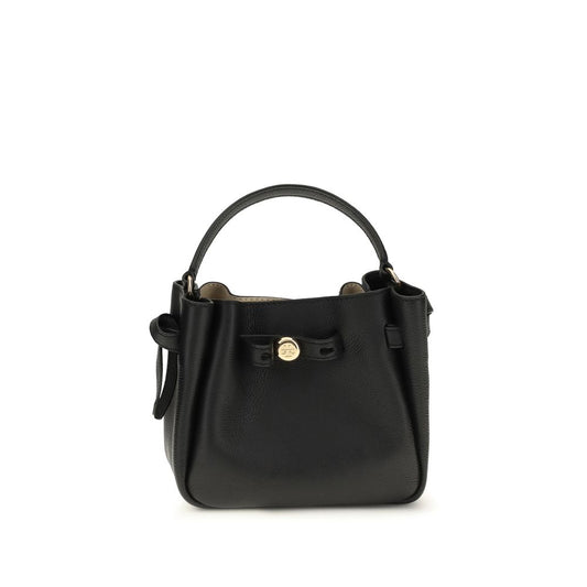 Black Calf Leather Bos Taurus Shoulder Bag