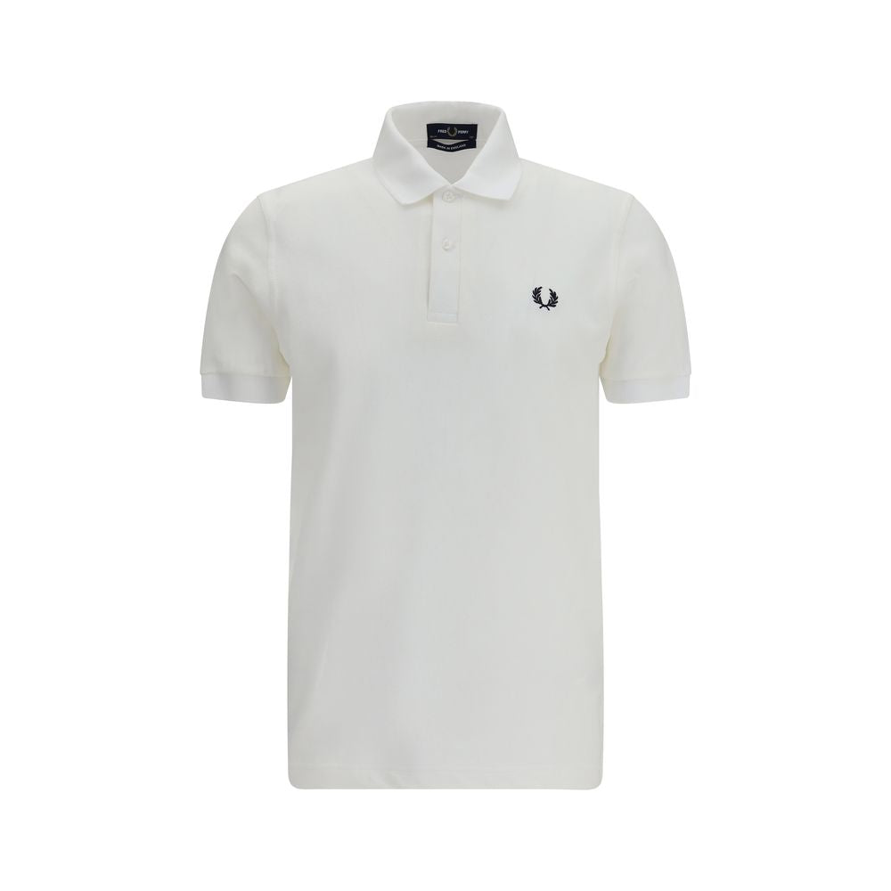 White Cotton Polo Shirt