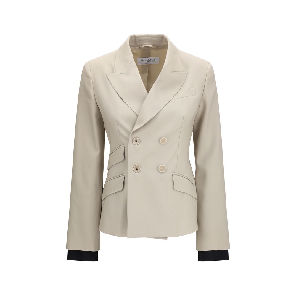 Beige Wool Oves Aries Blazer
