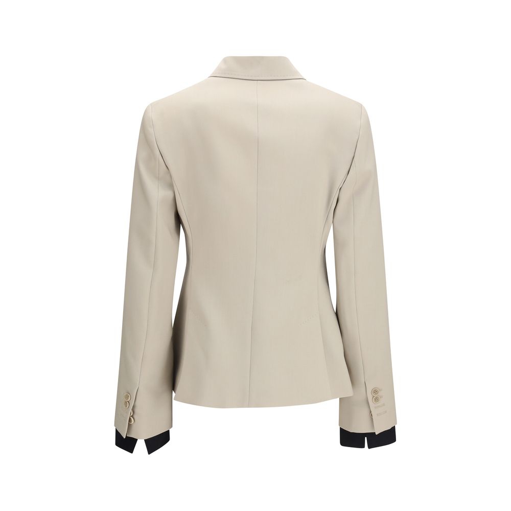 Beige Wool Oves Aries Blazer