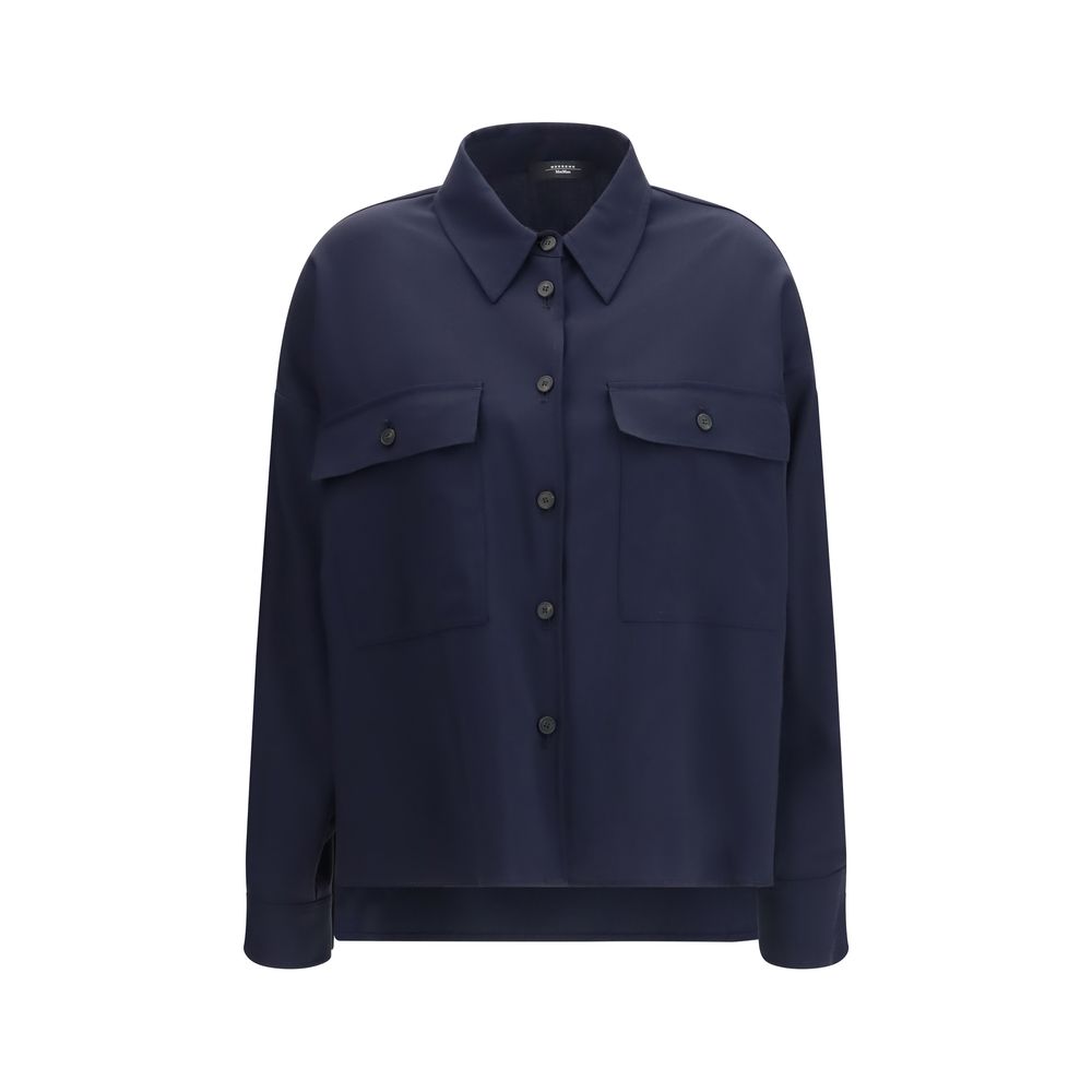 Blue Wool Oves Aries Jacket