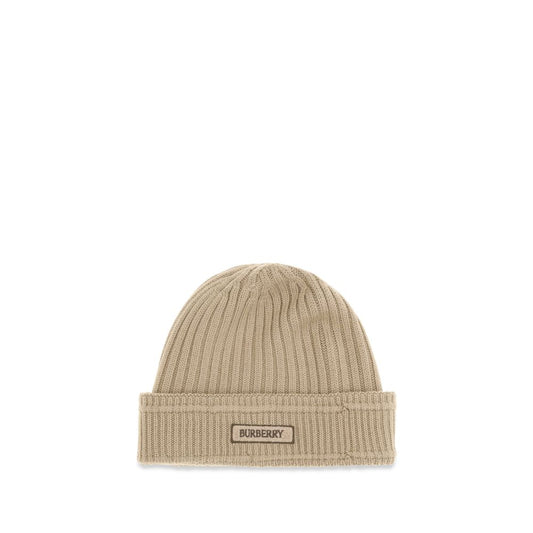 Beige Wool Oves Aries Beanie