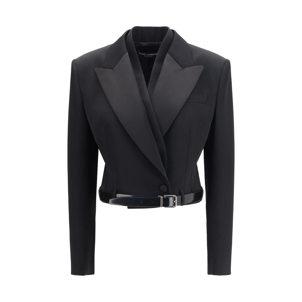 Black Wool Oves Aries Jacket