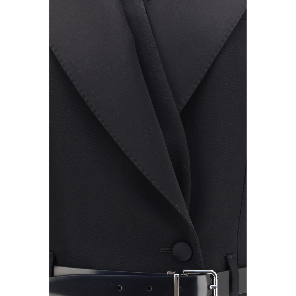 Black Wool Oves Aries Jacket