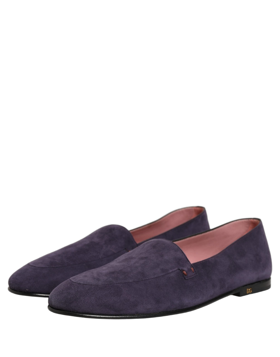 Violet Velvet Slip On Men Flats Loafers Shoes