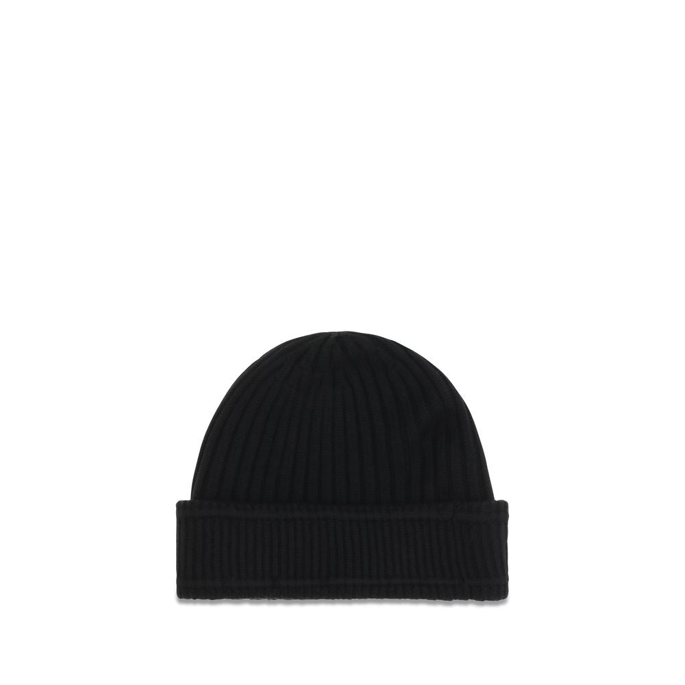 Black Wool Oves Aries Beanie