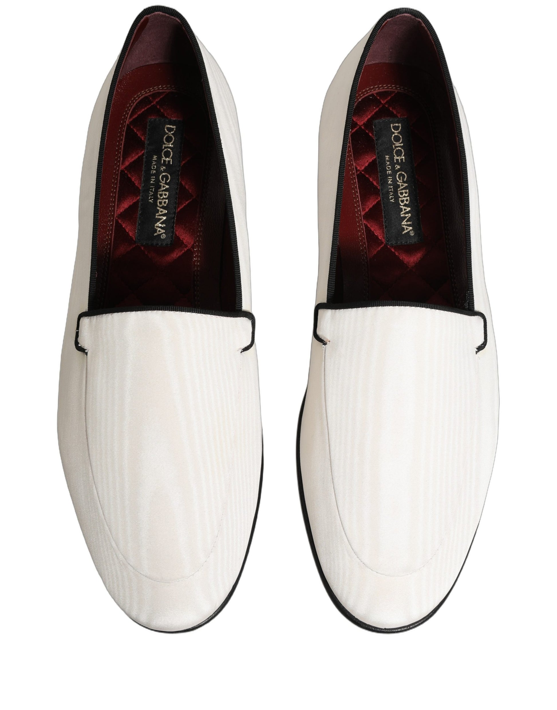 White Velvet Slip On Men Flats Loafers Shoes