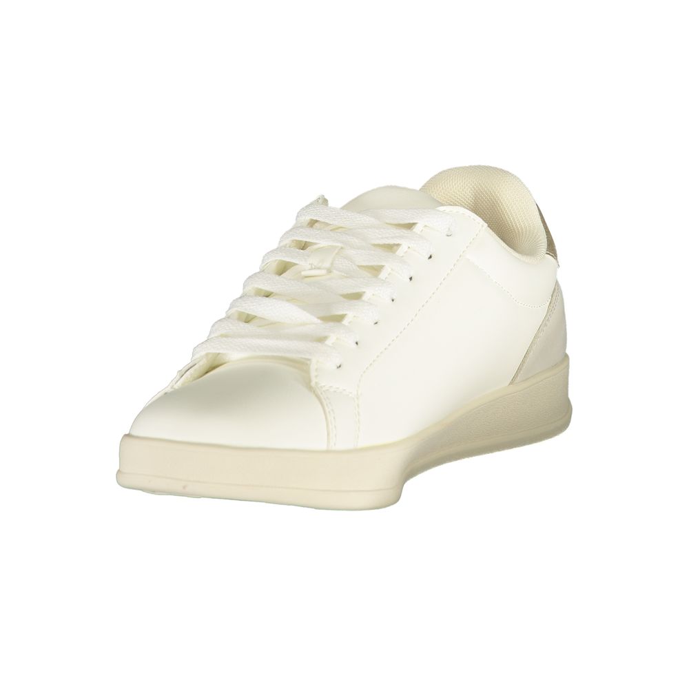 Beige Polyurethane Women's Sneaker