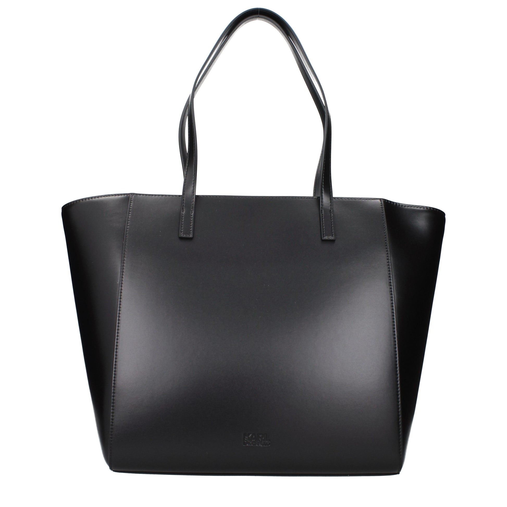 Black Polyethylene Shoulder Bag
