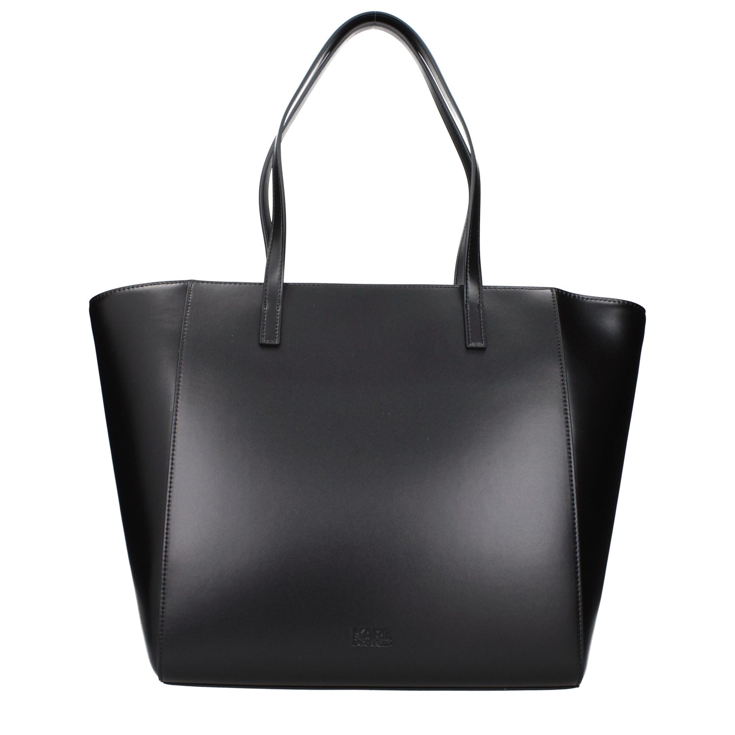 Black Polyethylene Shoulder Bag