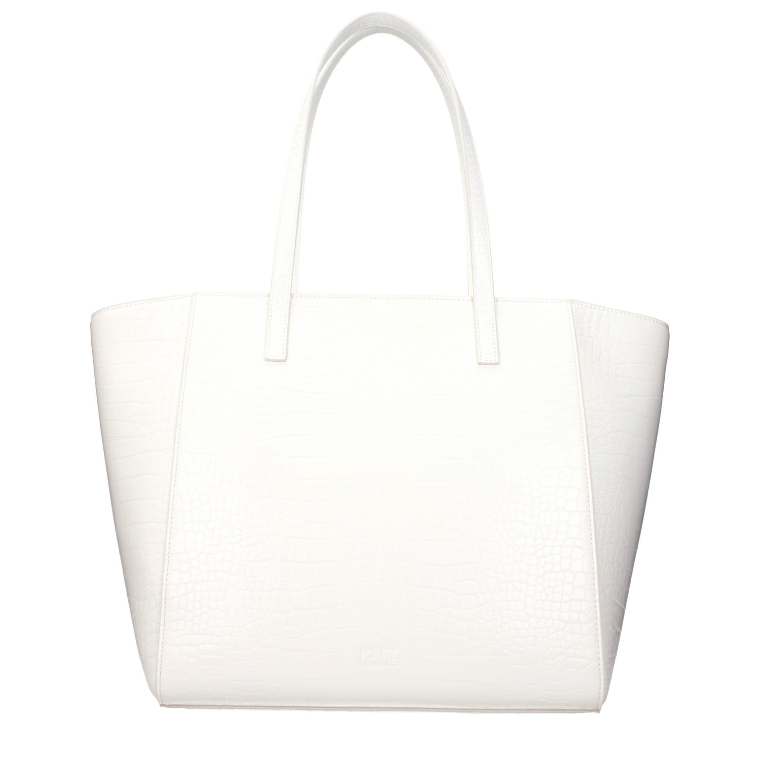 White Polyethylene Shoulder Bag