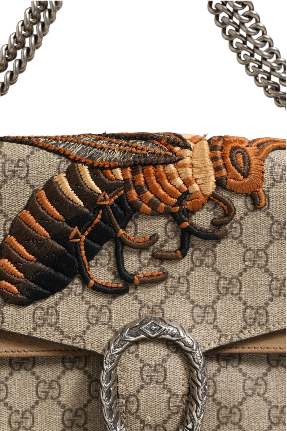 Supreme Monogram Bee Embroidered Shoulder Bag