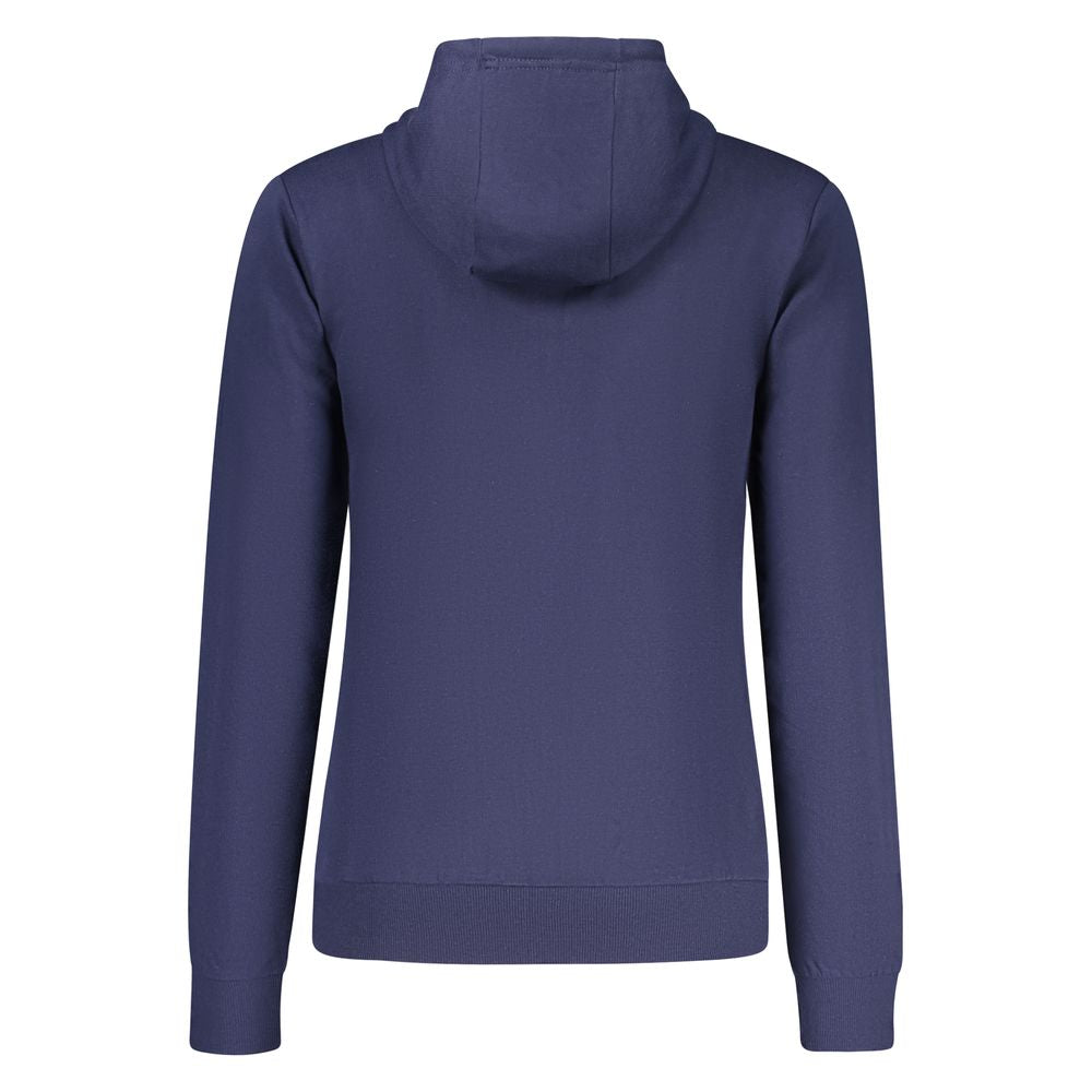 Blue Cotton Women's Sweatshirt