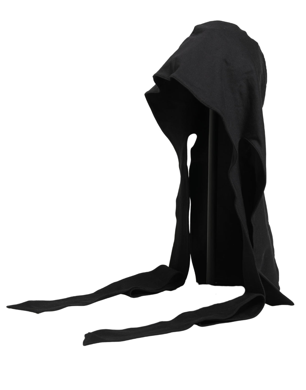Men Black Cotton Whole Head Fisherman Capello Hat