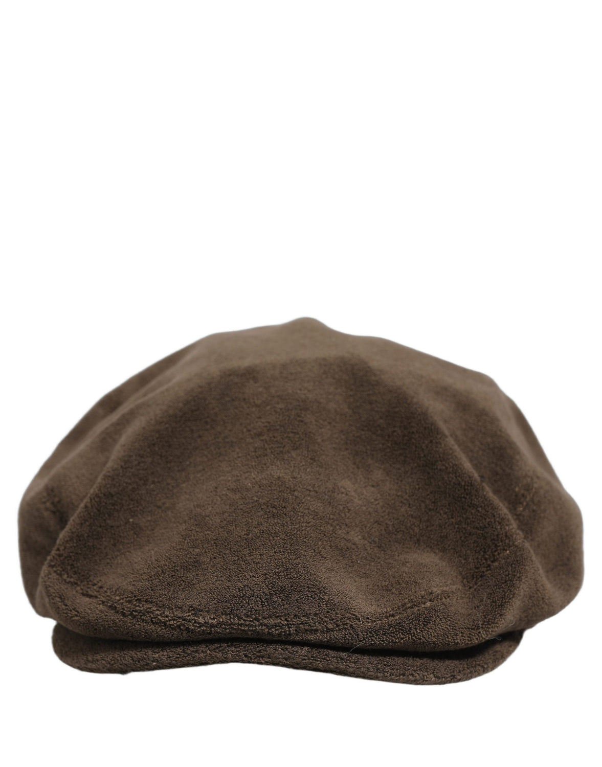 Men Brown Cotton Newsboy Cloth Capello Hat