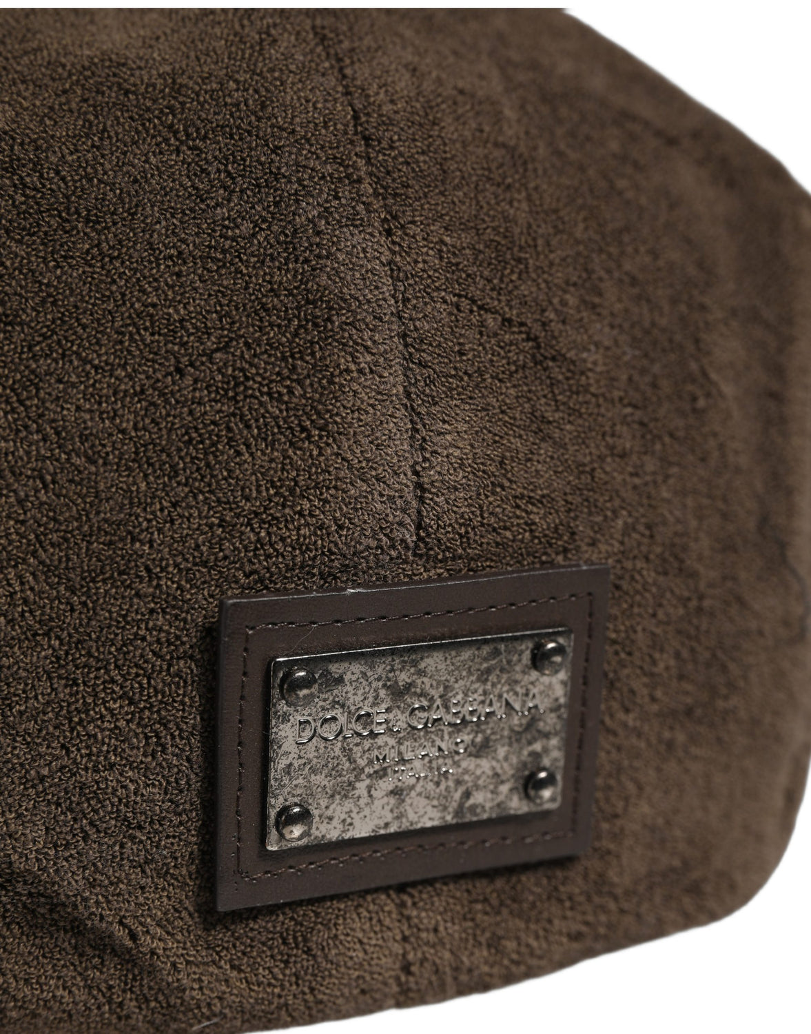 Men Brown Cotton Newsboy Cloth Capello Hat